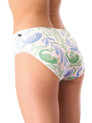 LPC 556 A'2 Slip dama pachet de 2 Key alb albastru