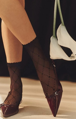 610 Suni Sosete dama 20 den Gabriella - negru