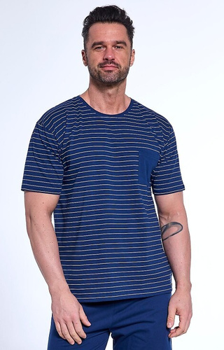 325/175 Pijama bărbătească Lagoon Cornette, bleumarin