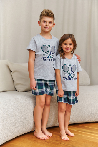 Pijama copii Doctor Nap 7402 Tennis bumbac