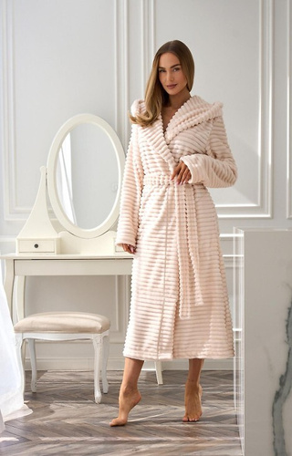 2599 Robin Halat de baie lung pentru femei L&L - caise