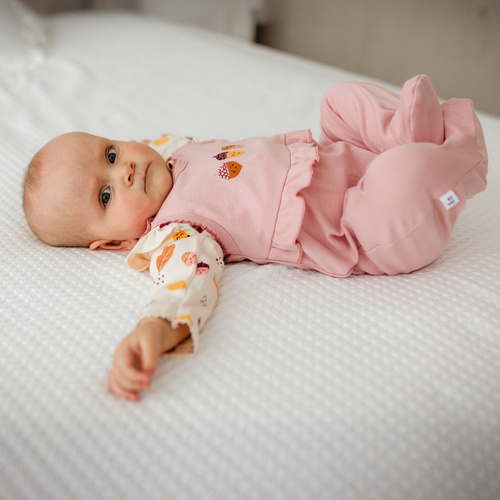 Costum de dormit pentru copii Fluffy Tails Eevi – roz, bumbac