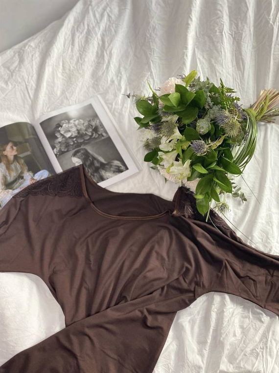 616 Ramona Forex cămașă de noapte - maro