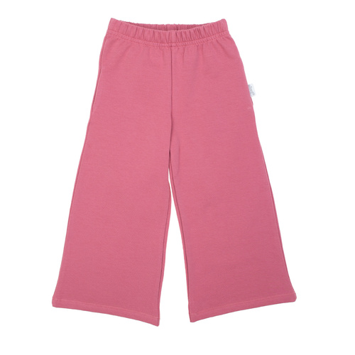 216274 Pantaloni de trening Lala Nicol – Pantaloni largi roz pentru fete, mărimea 92-146