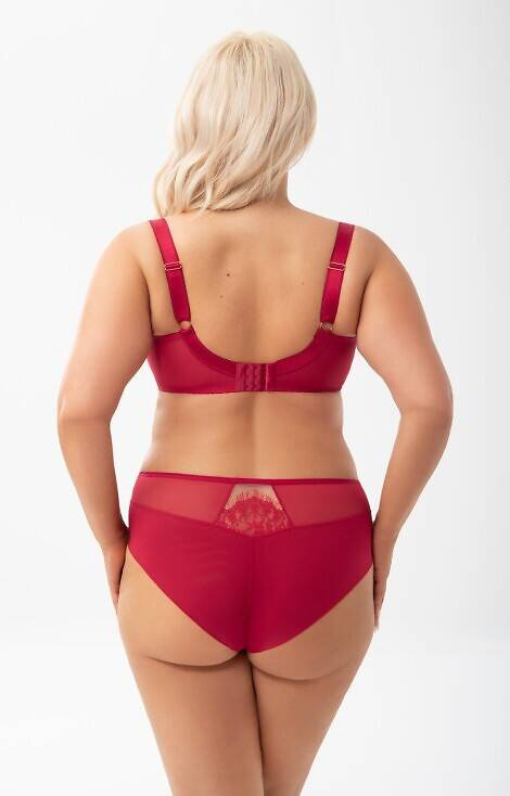 Gorsenia K 888 Poesia Sutien roșu moale 