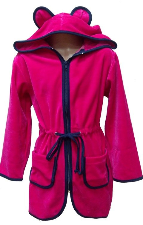 374 / 375 Desiree Halat de baie pentru copii - zmeură