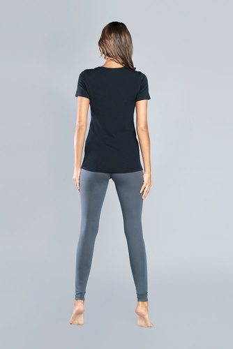 Ibiza Ladies tricou cu mânecă scurtă Italian Fashion - albastru marin