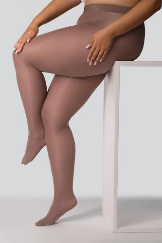 Colanți Elizabeth Queen Size 70 denier terra – netezi, mați, colorați, confortabili