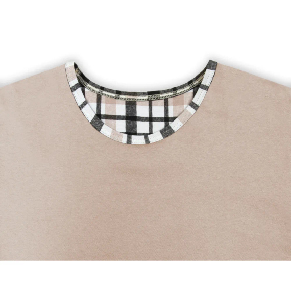 2187/27 Sesto Senso latte pijamale bărbați cu mâneci scurte