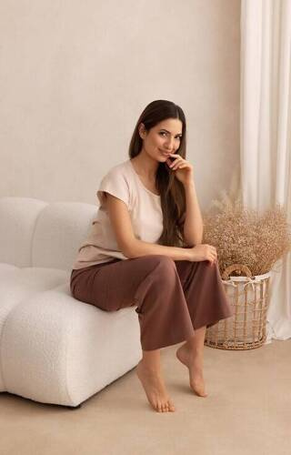 699 Pijamale dama Regina - bej