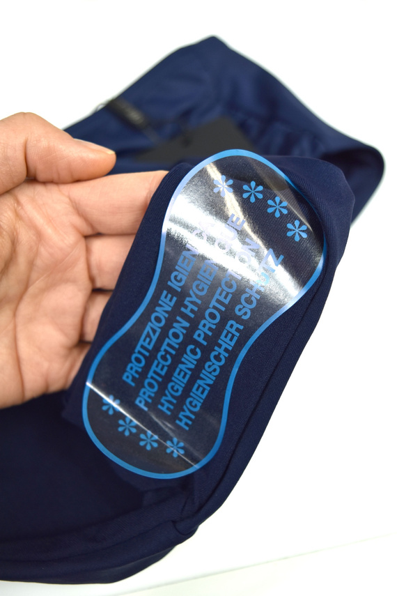 Slip costum baie talie înaltă Blue Panther II 20007 Mediolano