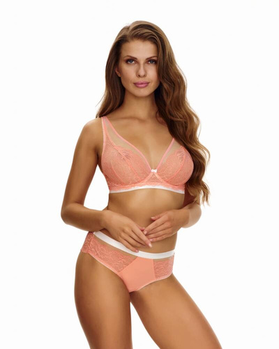 2450 Lupoline-peach sutien bralette moale