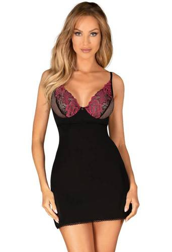 Rosenty Chemise Koszulka Obsessive - czarny
