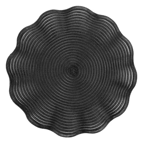 Suport farfurie Eurofirany elegant suport decorativ pentru masă June black