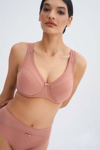 Sutien soft Havana 02 Mocha Alles pentru bust mare cu balene confort