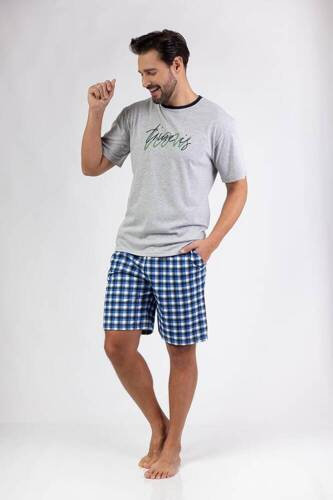 478 Pijama bărbătească Regina - gri