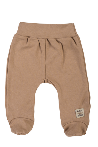 08253L Costum de dormit pentru bebelusi Bej Makoma "Unitone Latte".