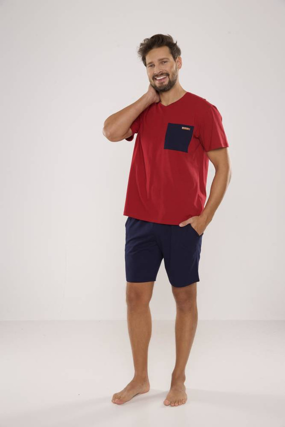 646 Kevin Pijama pentru bărbați De Lafense - maro