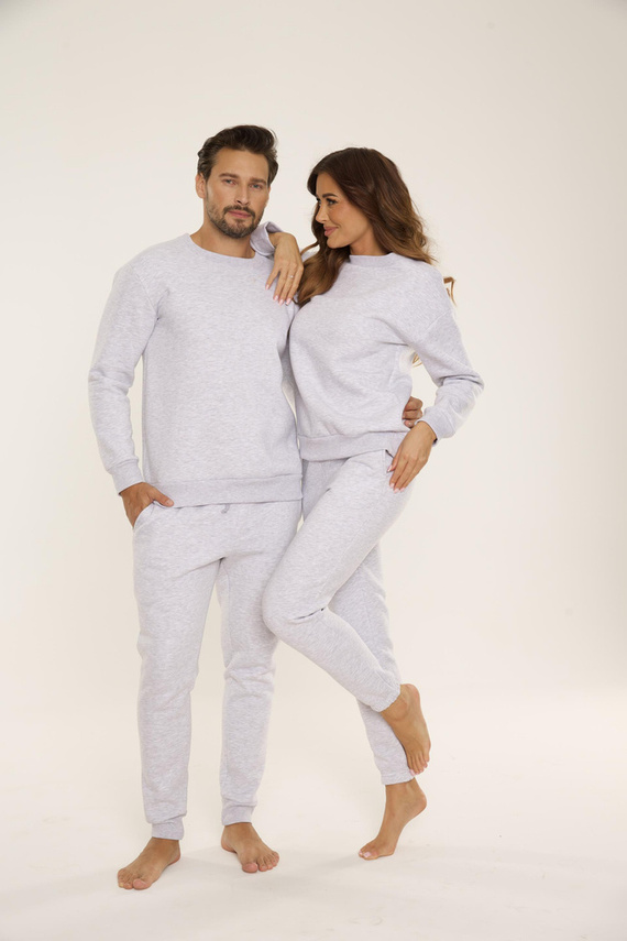 813 Indigo Trening de bărbați de la De Lafense - melange deschis