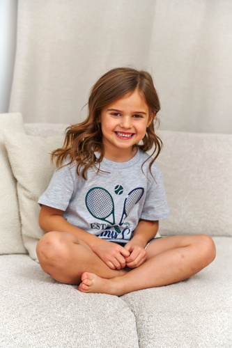 Pijama copii Doctor Nap 7402 Tennis bumbac