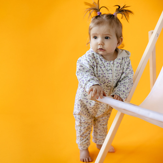 Trening Meadow Eevi cu glugă - ecru