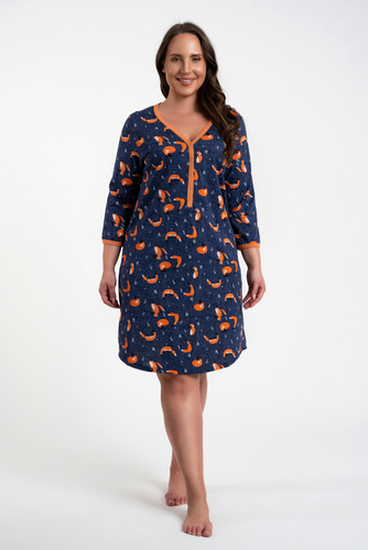 Cămașă de noapte Wasilla și halat de alăptare Italian Fashion