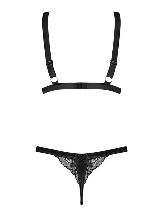 Eloissa Set Komplet Obsessive czarny +