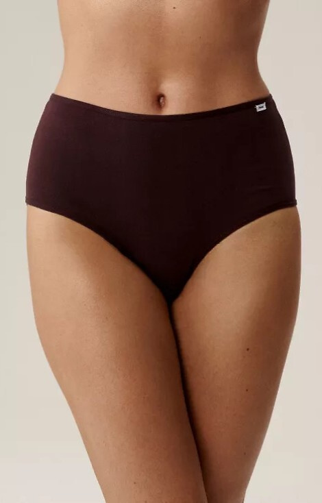 3CLP-011/Z25 Maxi Chiloți damă Atlantic bej-vin-violet – bumbac, 3 buc.