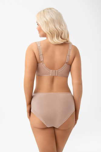 Chiloți F019 Frida Gorsenia, culoare ciocolatiu, cu broderie moale