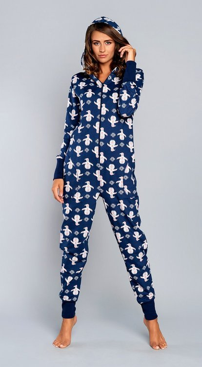 Salopetă lungă pentru femei Nana Italian Fashion - roșu 