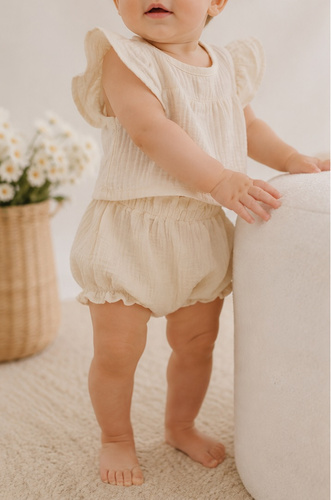 Mamatti BY50003 bloomers din muselină pentru bebeluși ușori de vară