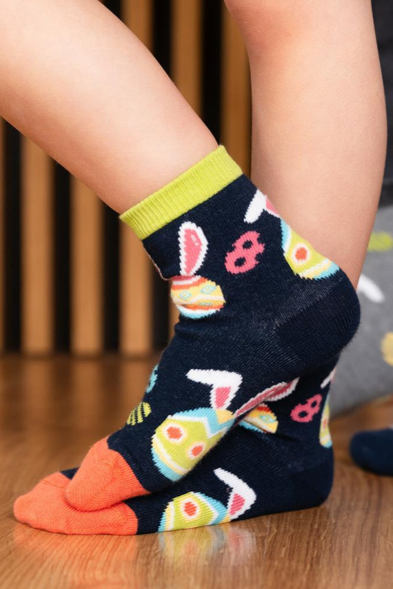 Art.014 Sosete copii Happy Ester Steven - 035 bleumarin