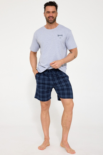 Pijama bărbați Cornette 326/209 Pacific 100% bumbac mânecă scurtă