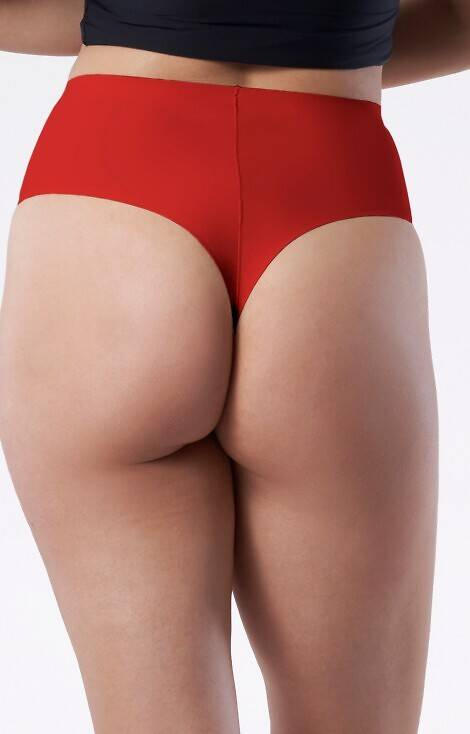 Tanga de dama Julimex Simple Maxi - rosu