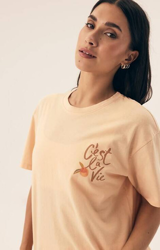 42684 Naranja Pijamale pentru damă Henderson - piersică