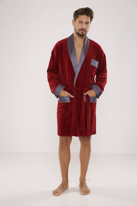 772 Bonjour halat de baie forex pentru bărbați - maro