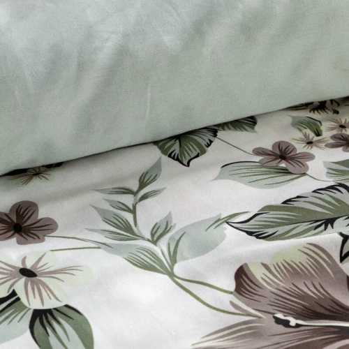 Eurofirany SPRING 67 lenjerie pat 100% bumbac satinat Oeko-Tex