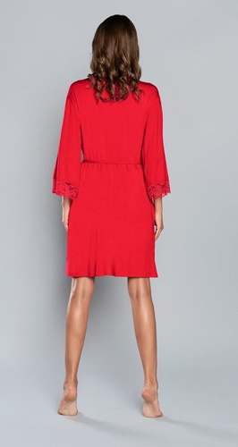 Halat Samaria Italian Fashion cu mânecă 3/4 - roșu 