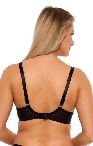 BS 1266 Malene Sutien cu semi-paduri (semi-moale) Gaia - Negru