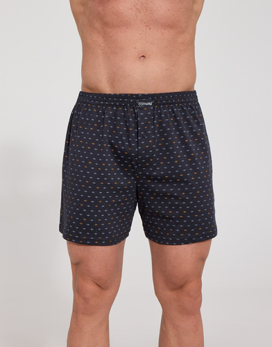 Boxeri bărbați Cornette Comfort 002/352, 008/352 – 100% bumbac grafit