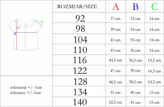 Cămașă pentru fete Nicol 224301 din mușelin 100% bumbac, mânecă scurtă