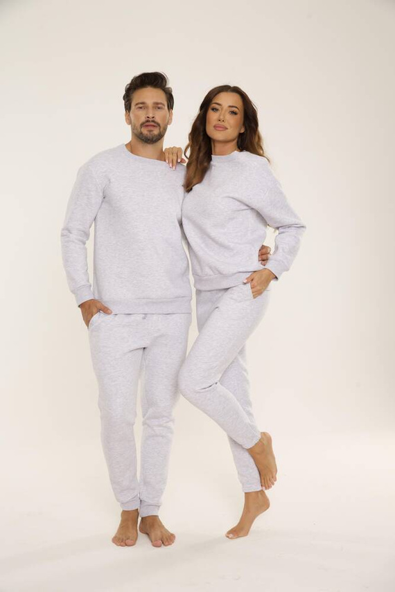 813 Indigo Trening de bărbați de la De Lafense - melange deschis