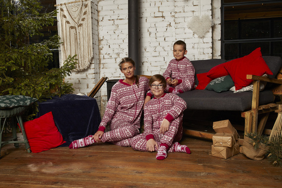 Salopetă pentru femei Alaska Italian Fashion- roșu