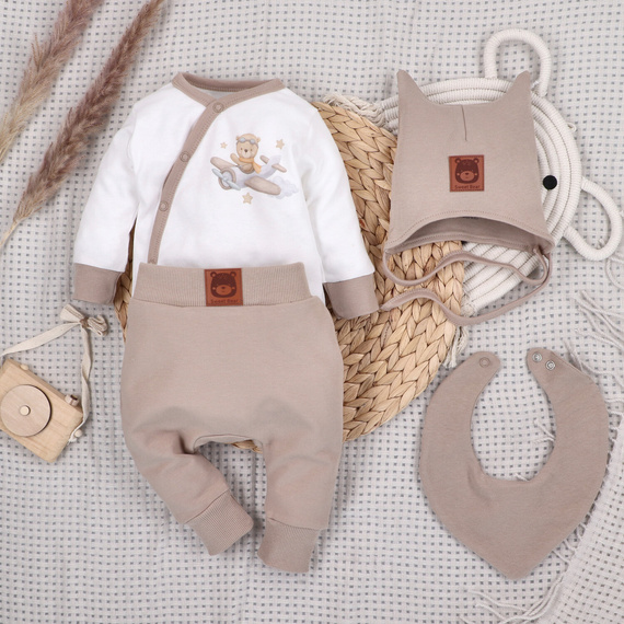 ABK-0045 Set Sky Journey Baby din bumbac organic Nini