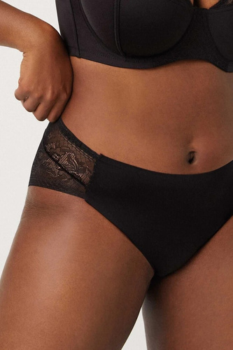 19671 Chiloți negri Ysabel Mora - dantelă, feminin, confortabil