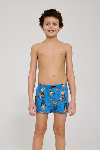 Boxeri băieți Cornette 714/07 715/07 100% bumbac cu nasture