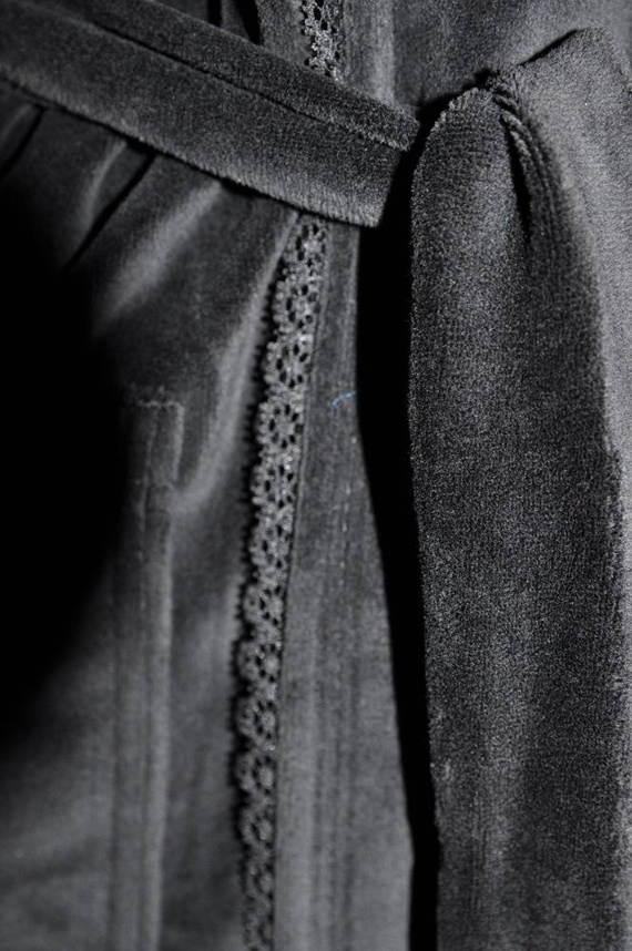 647 Socorro Forex halat de baie pentru femei - negru