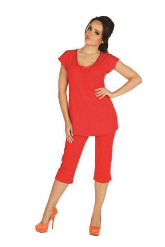 884 / 889 Pijama de damă Visa Forex - roșu