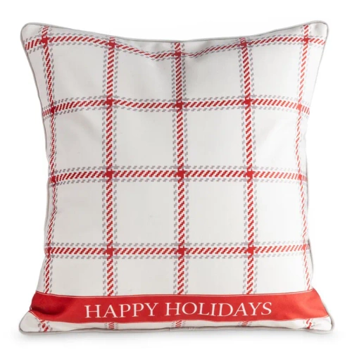 Fata de perna Clark Craciun Sarbatori Fericite Eurocortains bej