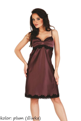 925 Cămașă de noapte Kleoree De Lafense - prună